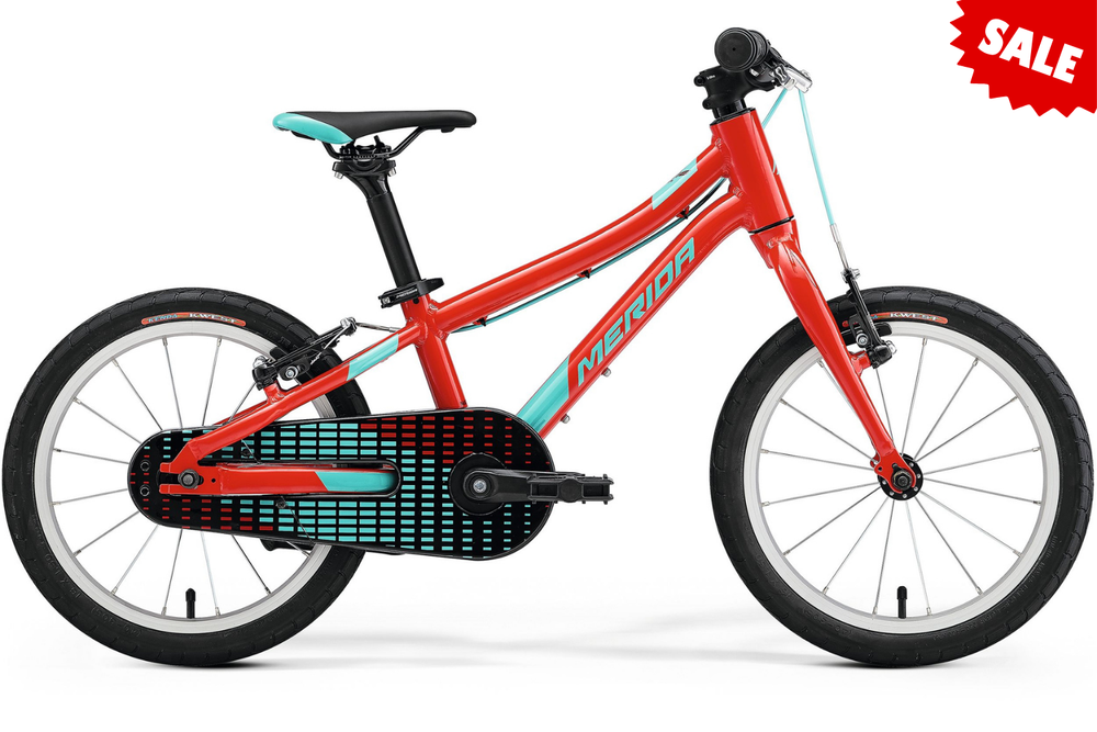 Merida Matts.J16 - Matt Race Red (Teal) | Hup Leong Company | The